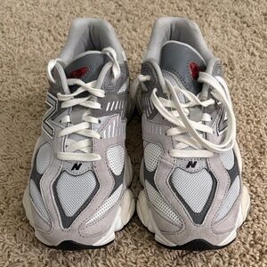 New Balance Gray and White Athletic Shoes 9060